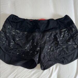 lululemon athletica Black Athletic Shorts